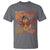 Thanksgiving Turkey T Shirt Retro Boho Floral Fall - Wonder Print Shop