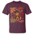 Thanksgiving Turkey T Shirt Retro Boho Floral Fall - Wonder Print Shop