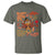 Thanksgiving Turkey T Shirt Retro Boho Floral Fall - Wonder Print Shop