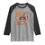 Thanksgiving Turkey And Touchdowns Football Raglan Shirt Boho Floral Game Day Fall Vibes