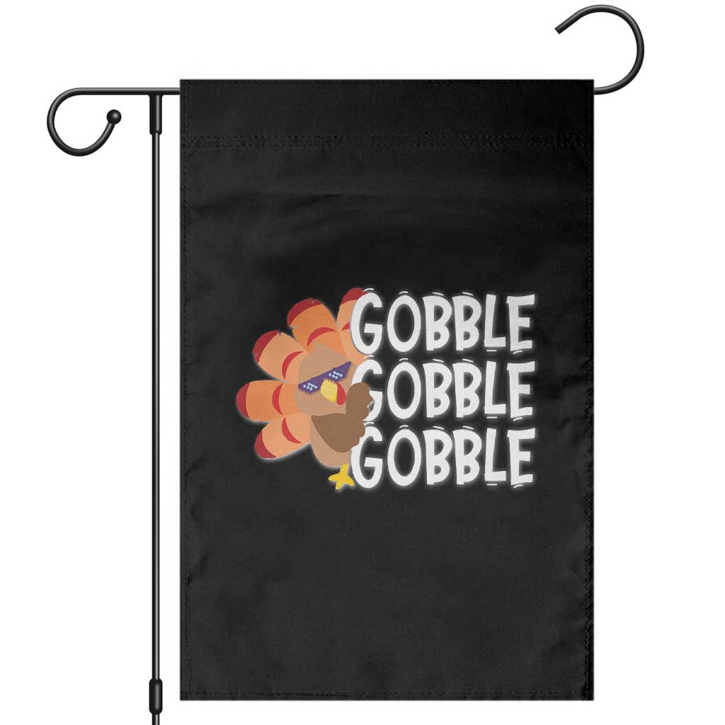 Thanksgiving Gobble Garden Flag Turkey Day Thanksgiving Family - Wonder Print Shop