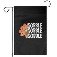 Thanksgiving Gobble Garden Flag Turkey Day Thanksgiving Family - Wonder Print Shop