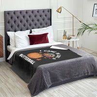 Funny Thanksgiving Turkey Throw Blanket Came In Like A Butterball - Wonder Print Shop
