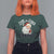 Christmas Santa T Shirt For Women Big Nick Energy Vintage Holiday - Wonder Print Shop