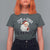 Christmas Santa T Shirt For Women Big Nick Energy Vintage Holiday - Wonder Print Shop