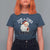 Christmas Santa T Shirt For Women Big Nick Energy Vintage Holiday - Wonder Print Shop