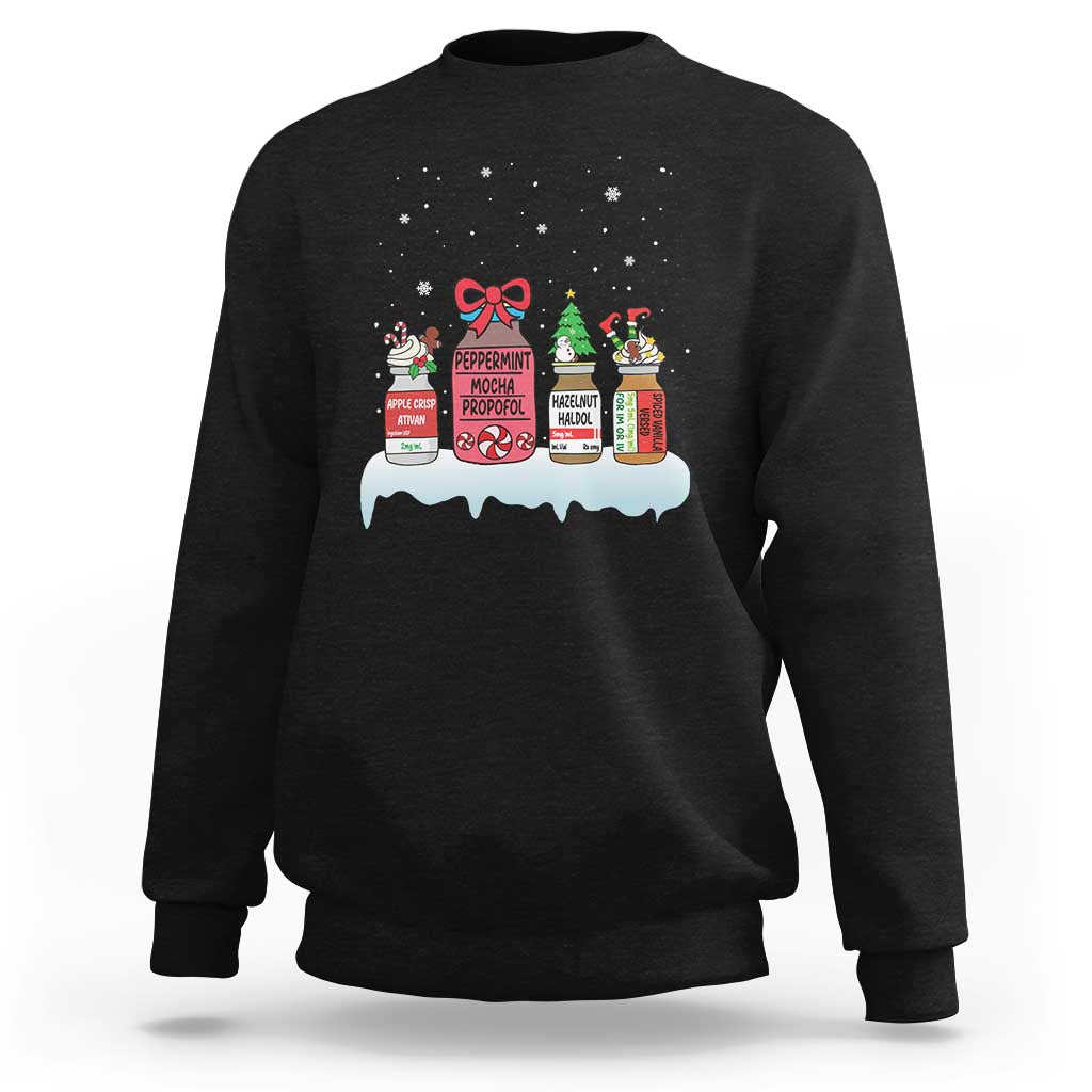 Nurse Christmas Sweatshirt Funny Nursing Nurse RN LPN NP Doctor Nicu - Wonder Print Shop