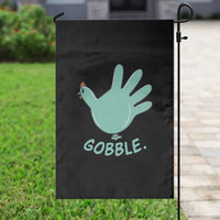 Thanksgiving Nurse Turkey Garden Flag Turkey Glove Cute Thanksgiving Thankful Nurse Medical Assistant - Wonder Print Shop