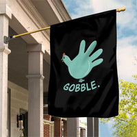 Thanksgiving Nurse Turkey Garden Flag Turkey Glove Cute Thanksgiving Thankful Nurse Medical Assistant - Wonder Print Shop