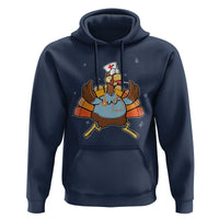 Thanksgiving Nurse Turkey Hoodie Funny Nursing Student Gift Thankful Nurse Medical Assistant