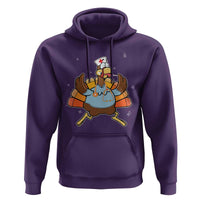 Thanksgiving Nurse Turkey Hoodie Funny Nursing Student Gift Thankful Nurse Medical Assistant