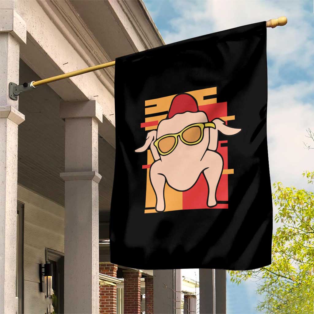 Turkey Thanksgiving Garden Flag Funny Fall - Wonder Print Shop