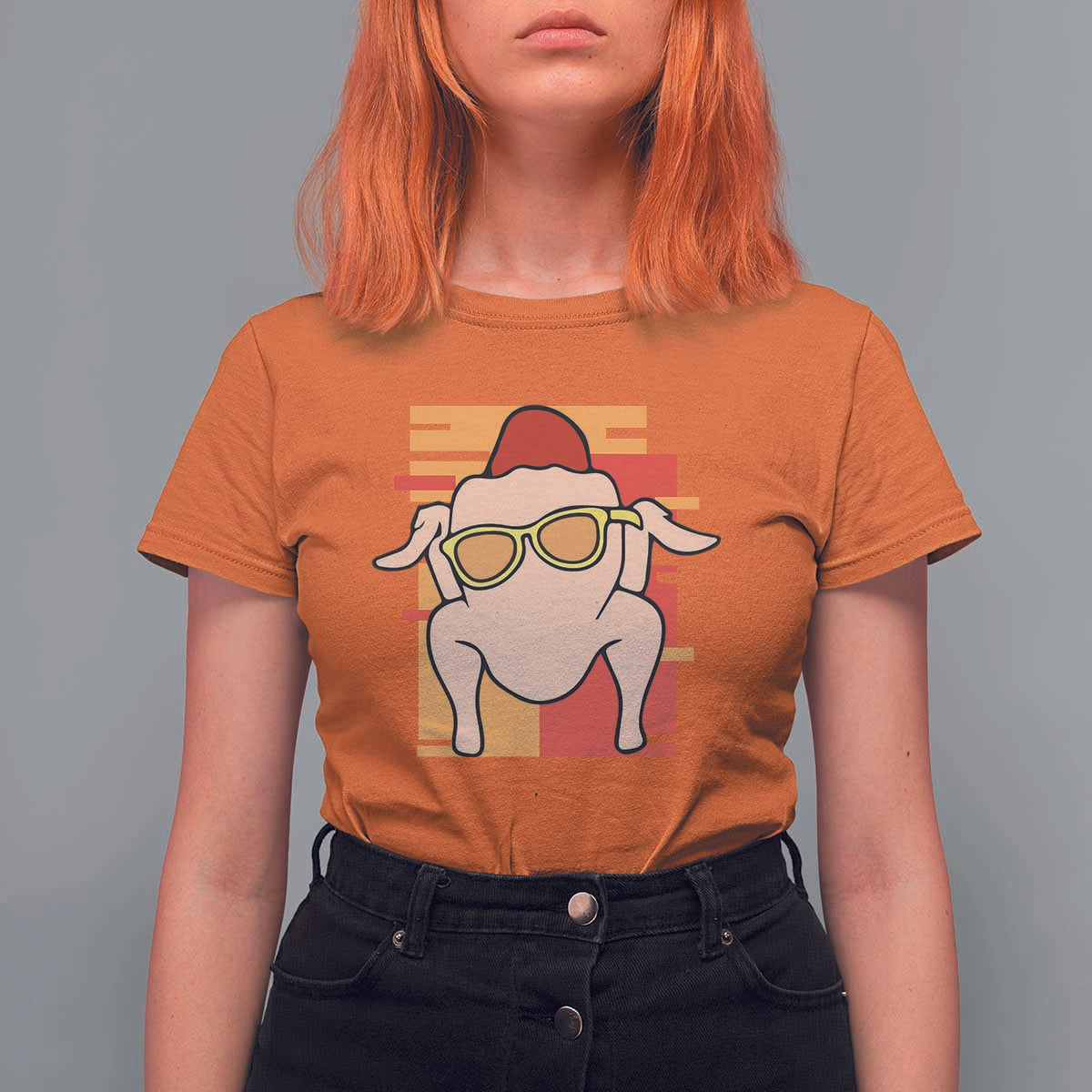 Turkey Thanksgiving T Shirt For Women Funny Fall - Wonder Print Shop