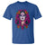 Dia De Los Muertos Catrina Day Of The Dead Sugar Skull T Shirt - Wonder Print Shop