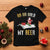 Christmas Beer T Shirt Funny Santa Ho Ho Hold My Beer Skateboard Roof - Wonder Print Shop