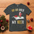 Christmas Beer T Shirt Funny Santa Ho Ho Hold My Beer Skateboard Roof - Wonder Print Shop