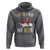 Christmas Beer Hoodie Funny Santa Ho Ho Hold My Beer Skateboard Roof
