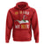 Christmas Beer Hoodie Funny Santa Ho Ho Hold My Beer Skateboard Roof