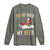 Christmas Beer Long Sleeve Shirt Funny Santa Ho Ho Hold My Beer Skateboard Roof