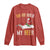 Christmas Beer Long Sleeve Shirt Funny Santa Ho Ho Hold My Beer Skateboard Roof