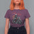Girl Motorcycle Santa T Shirt For Women Lady Biker Merry Christmas - Wonder Print Shop