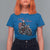 Girl Motorcycle Santa T Shirt For Women Lady Biker Merry Christmas - Wonder Print Shop