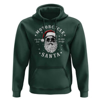 Funny Christmas Motorcycle Santa Hoodie No Ride No Life Motorbike Rider Grandpa