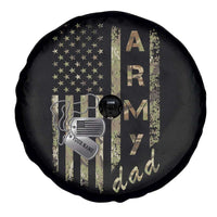 Personalized Vintage U.S. Army Dad Spare Tire Cover Custom Name Tag Proud Military Family Member Soldier Graduation