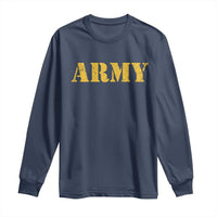 Army Long Sleeve Shirt Military Training PT Exercise Workout Gear Veterans Service
