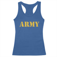 Army Racerback Tank Top Military Training PT Exercise Workout Gear Veterans Service