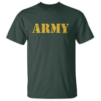 Army T Shirt Military Training PT Exercise Workout Gear Veterans Service