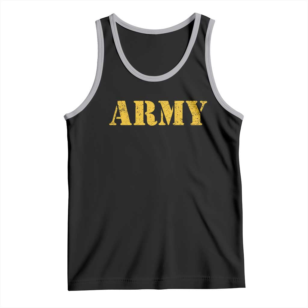 Army Tank Top Military Training PT Exercise Workout Gear Veterans Service