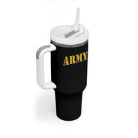Army Tumbler With Handle Military Training PT Exercise Workout Gear Veterans Service