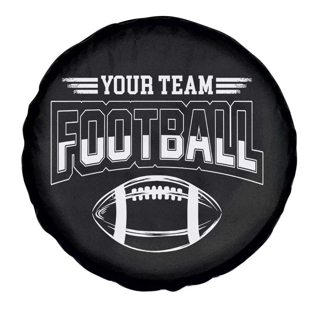 Custom Football Team Name Spare Tire Cover Personalized Game Day Mom High School Cheer Mom - Wonder Print Shop