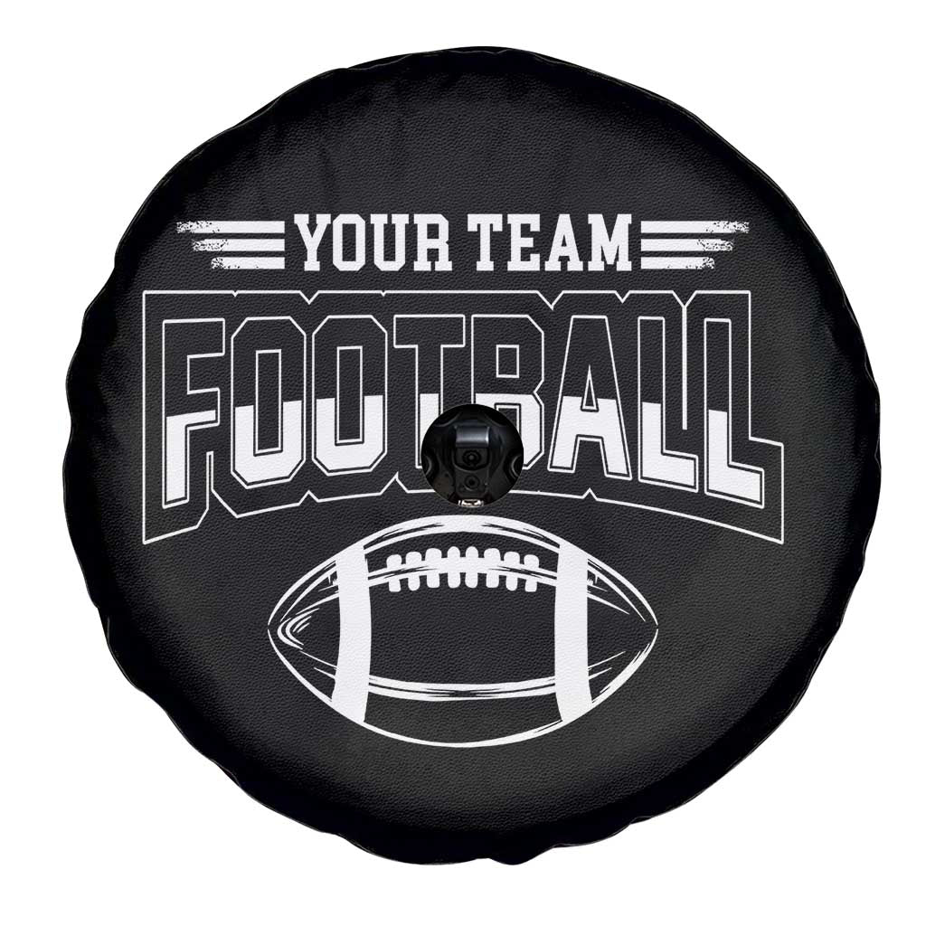 Custom Football Team Name Spare Tire Cover Personalized Game Day Mom High School Cheer Mom - Wonder Print Shop