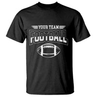 Custom Football Team Name T Shirt Personalized Game Day Mom High School Cheer Mom - Wonder Print Shop
