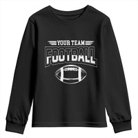 Custom Football Team Name Youth Sweatshirt Personalized Game Day Mom High School Cheer Mom - Wonder Print Shop