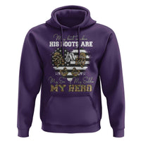 Personalized Army Mom Hoodie Custom Name Proud Military Family US Flag