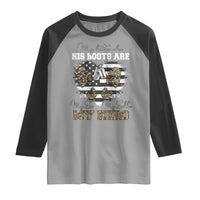 Personalized Army Mom Raglan Shirt Custom Name Proud Military Family US Flag