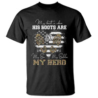 Personalized Army Mom T Shirt Custom Name Proud Military Family US Flag