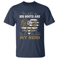 Personalized Army Mom T Shirt Custom Name Proud Military Family US Flag