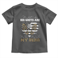 Personalized Army Mom Toddler T Shirt Custom Name Proud Military Family US Flag