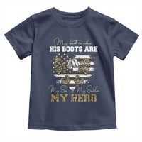 Personalized Army Mom Toddler T Shirt Custom Name Proud Military Family US Flag