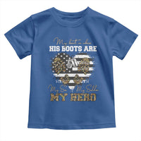 Personalized Army Mom Toddler T Shirt Custom Name Proud Military Family US Flag