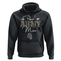 Personalized Army Family Hoodie Custom Name Tag Proud Army Mom Military Camo