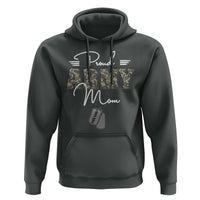 Personalized Army Family Hoodie Custom Name Tag Proud Army Mom Military Camo