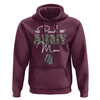 Personalized Army Family Hoodie Custom Name Tag Proud Army Mom Military Camo