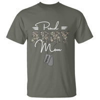 Personalized Army Family T Shirt Custom Name Tag Proud Army Mom Military Camo - Wonder Print Shop
