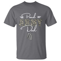 Personalized Army Family T Shirt Custom Name Tag Proud Army Dad Military Camo - Wonder Print Shop