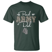 Personalized Army Family T Shirt Custom Name Tag Proud Army Dad Military Camo - Wonder Print Shop